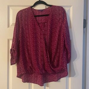 Fuchsia blouse